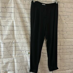 Kate Spade Black Pleated Business Casual Trousers SZ 0